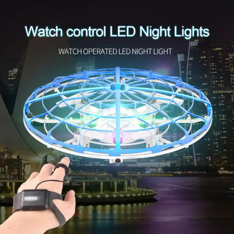 

Magic Hand UFO Anti-collision UFO Flying Aircraft Drone Toys Remote Control Flying Infrared Induction Control for Xmas Birthday