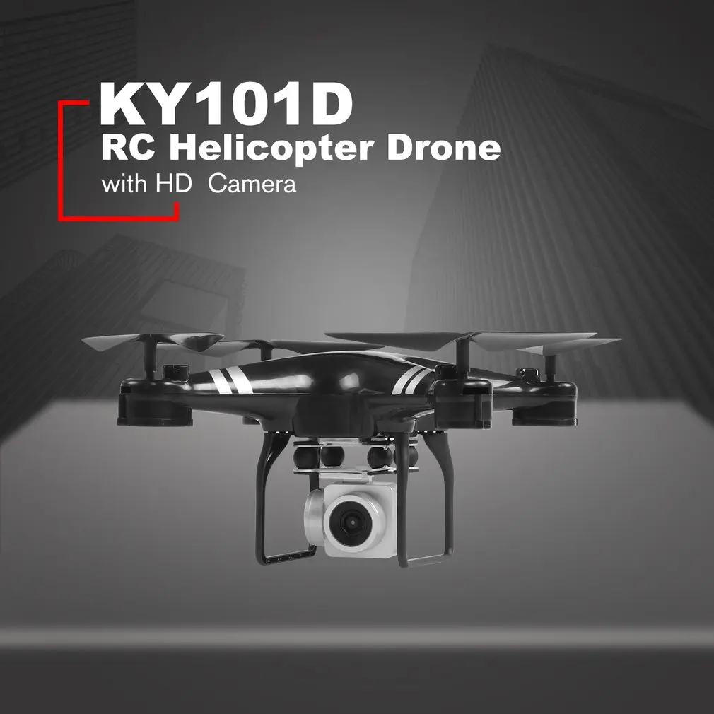 KY101D Радиоуправляемый вертолет Дрон с HD wifi FPV 4K 16MP камера 2,4G 4-осевой RC летательный аппарат дроны 20 минут долгое время полета