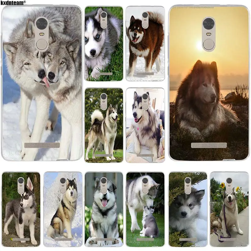 Alaskan Malamute Cute Pet Dog For Xiaomi Redmi Mi Note 4X 2 3 3S 4A 5 6 5S 5X 5A 6X Pro Plus Soft TPU Silicon Phone Cases Bags | Мобильные