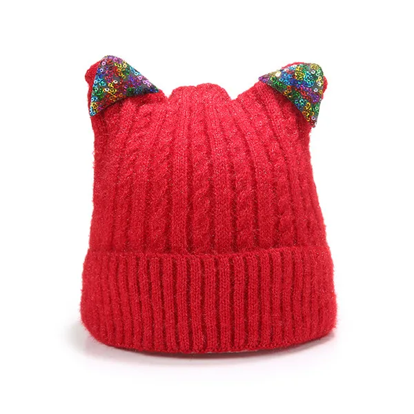 Зимняя шапка, хлопковая шапка, вязаная шапка, зимняя шапка, теплая шапка и шапка для взрослых используется для занятий спортом на открытом воздухе - Цвет: 3