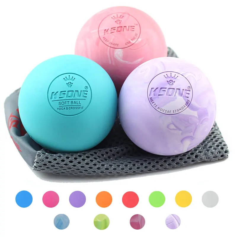 Massage Ball 6.3cm Fascia Ball Lacrosse Ball Yoga Muscle Relaxation