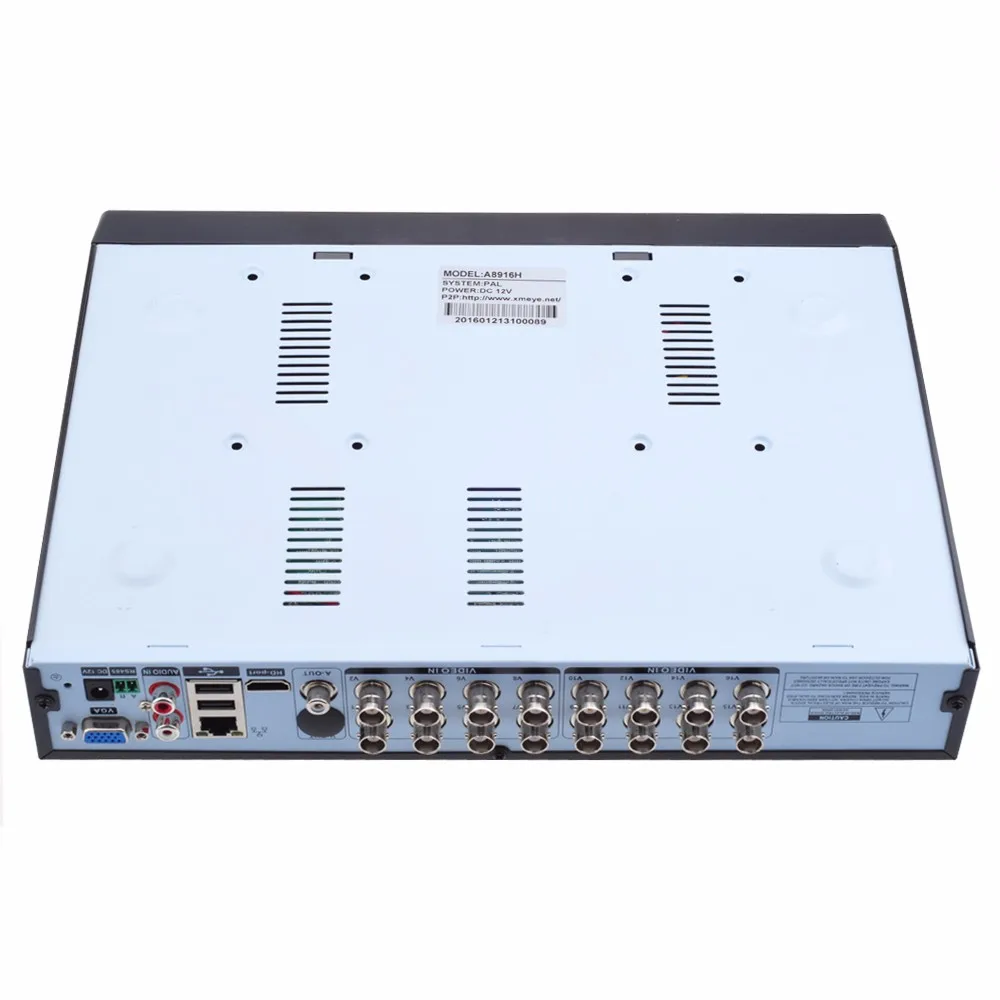  5 in 1 4CH/8CH/16CH AHD DVR Surveillance Security CCTV Recorder DVR 5M-N Hybrid NVR For 5MP Analog  - 4.00029E+12