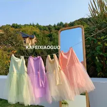 Платье для девочек в Корейском стиле в стиле пэчворк модные весенние платья принцессы для девочек 3-8 лет, HJ711