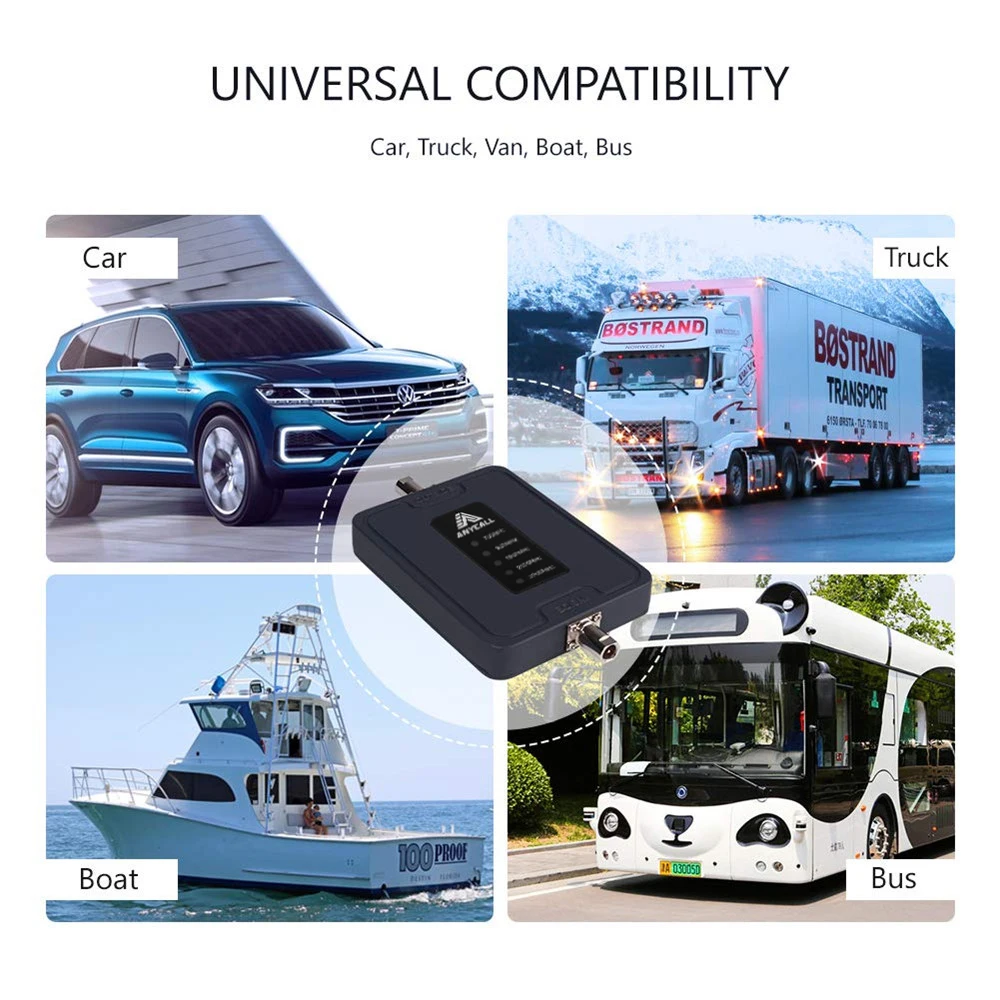  RV Cell Phone Signal Booster for Vehicle Car Truck 4G