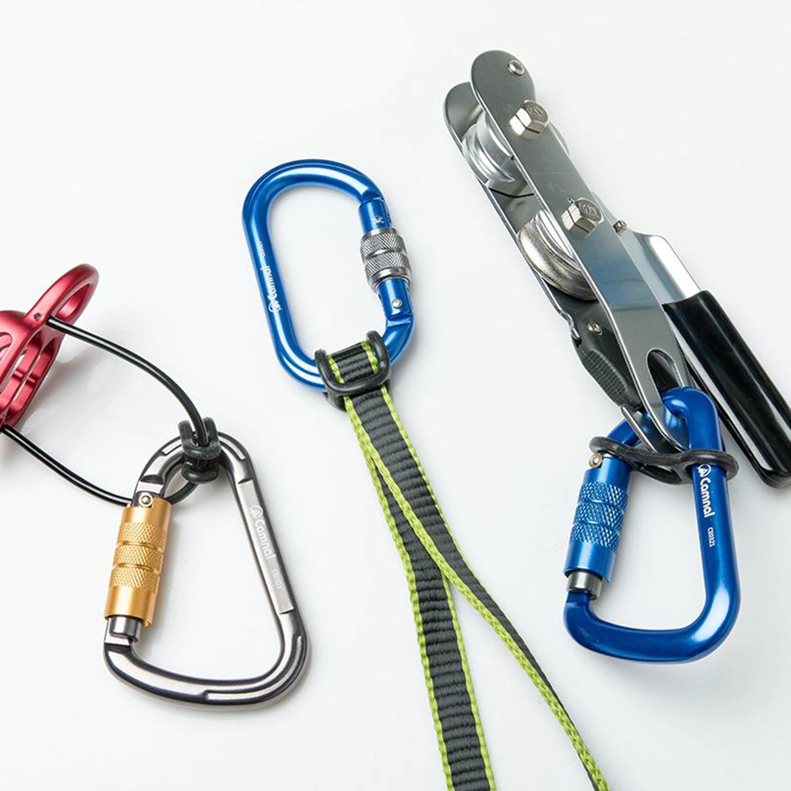 Carabiner Locking Device Figure 8 Hangboard Descender Delay Device Gear Black Diamond Rock Climbing fish Decending Weight