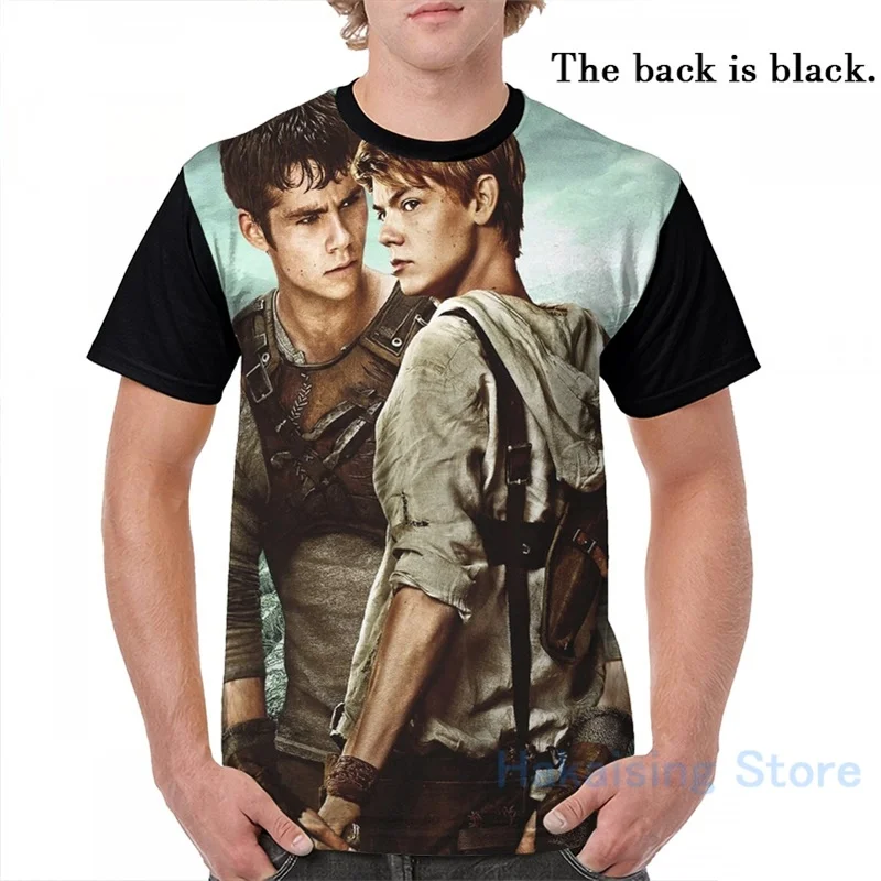 Newt X Camiseta corredor de para hombre y mujer, Camiseta con estampado integral de moda para niña, Camisetas para niño, camisetas de manga corta|Camisetas| AliExpress