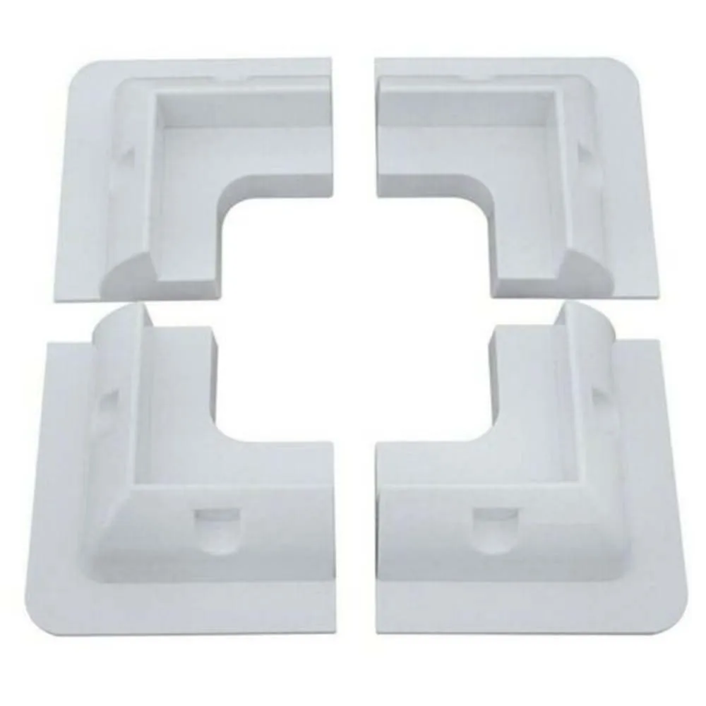 

Solar Panel Bracket Mounting Support ABS White Vehicle Garages Plastic