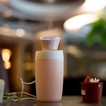 

Mini Humidifier Personal Small Humidifier,Cute Desk Vaporizer Humidifier, Ultrasonic Humidifiers for Bedroom Office