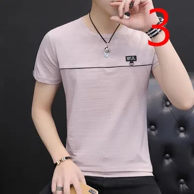 

Tide brand 2019 summer new short-sleeved T-shirt male loose men's clothing