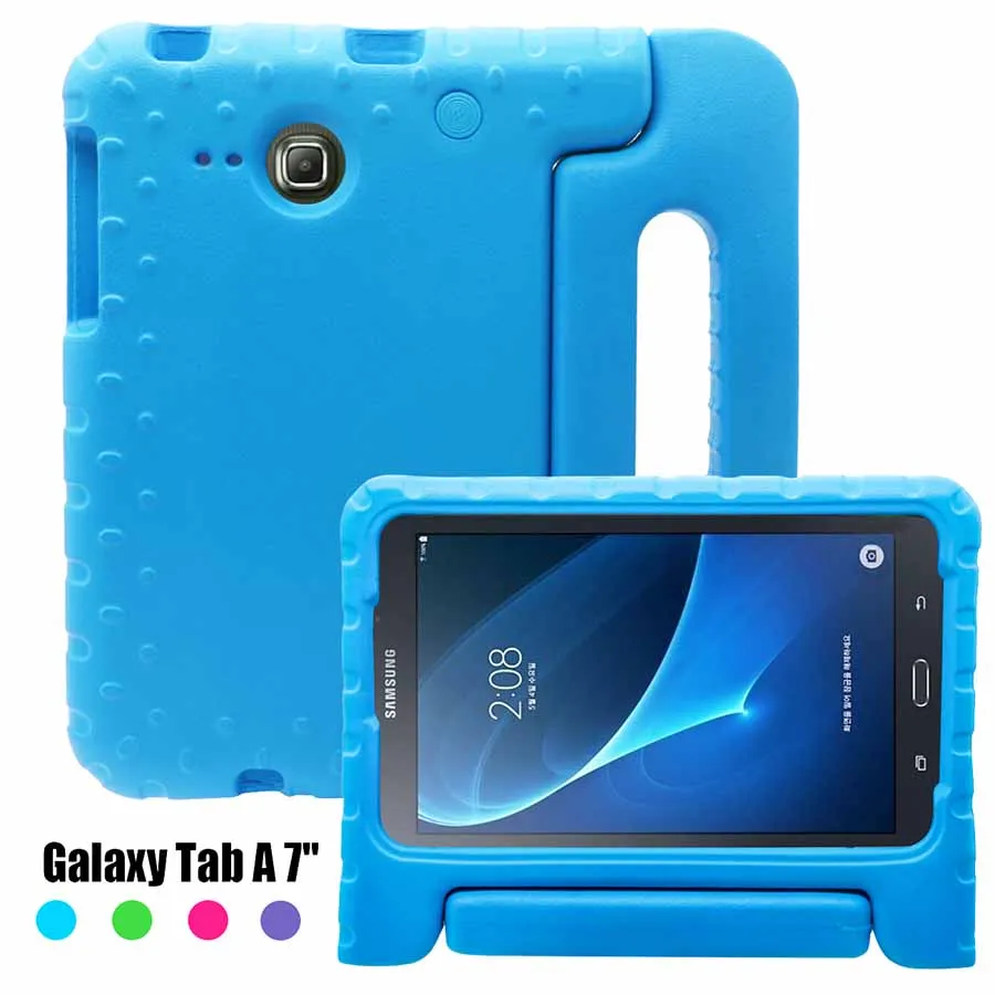 Детский противоударный EVA чехол-подставка для samsung Galaxy Tab A 7,0 T280 T285 SM-T280 SM-T285 чехол для планшета с держателем для рук