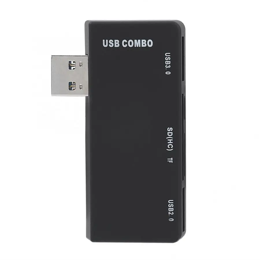 5 в 1 OTG USB 3,0 концентратор устройство для считывания с tf-карт Micro USB адаптер для Android Windows usb адаптер TF
