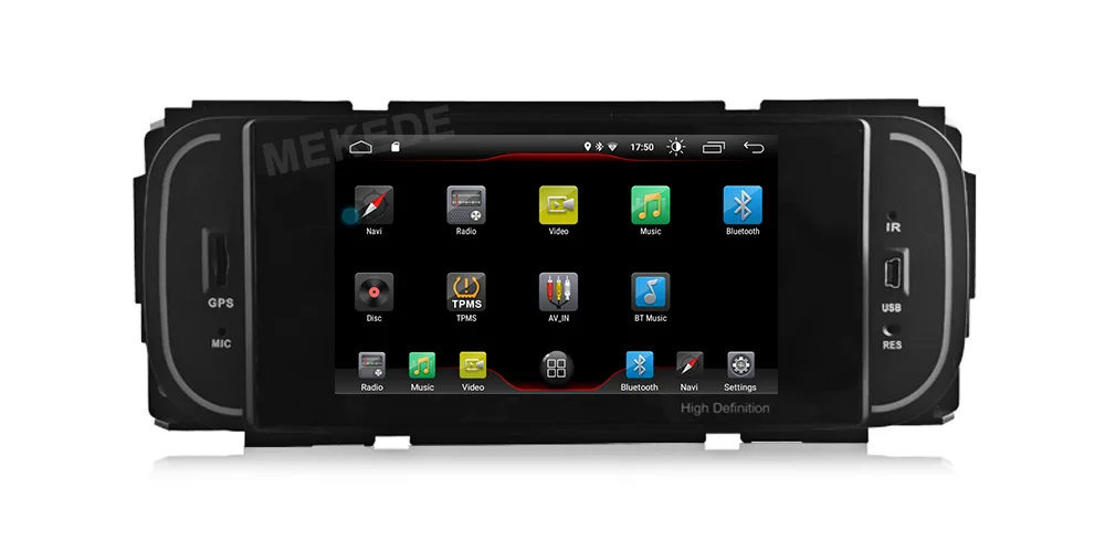 Sale MEKEDE  Car Multimedia player 1din android 9 5 Inch For Jeep/Chrysler/Dodge/Liberty/Wrangler/Sebring/Grand Cherokee Radio GPS 14