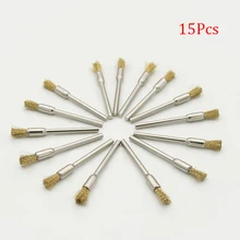 45 шт. медь 3 мм хвостовик диаметр медный провод колеса полировки щетки Полировка Инструмент