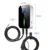 32A 3Phase EV Charger Wallbox Зарядная станция электромобиля EVSE с кабелем Типа 2 IEC 62196-2 для Smart ED,BMW i3..