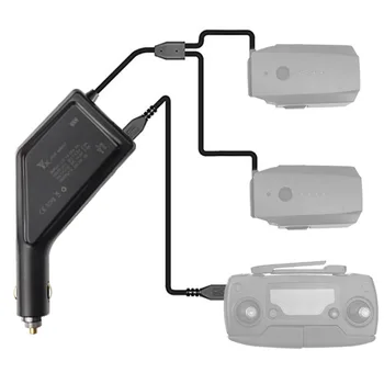 

Mavic pro charger 3-in-1 Dual Battery Charger With USB Car Charger Remote Charger for DJI MAVIC PRO Drone Battery Charger