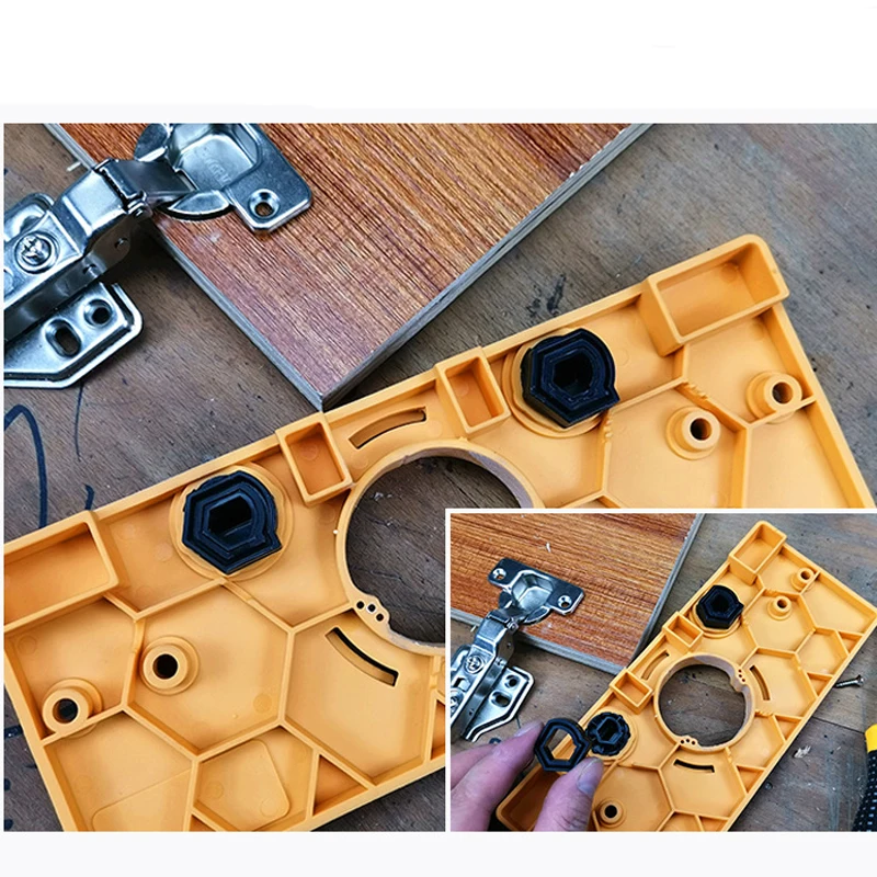 35 мм Forstner петля отверстие пилы джиг руководство по сверлению локатор отверстие открывалка двери шкафы DIY инструмент для деревообработки