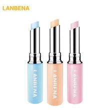 LANBENA бальзам для губ Хамелеон Изменение температуры увлажнение губ Роза Гиалуроновая кислота питательный сливной крем для восстановления губ тонкие линии губ