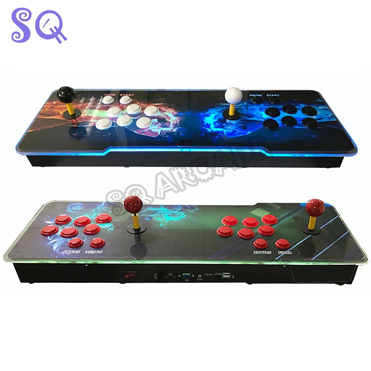 2021 Pandora Box 3D WIFI 4260 in 1 Arcade Game Console Cabinet Support 2  Players Custom stickers Super High Video Resolution New