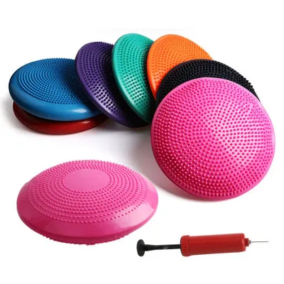Yoga Mat Flat Balance Pad Yoga Cushion Massage Cushion Foot Massager Fitness Equipment Ankle Rehabilitation Pad Acupressure Mat
