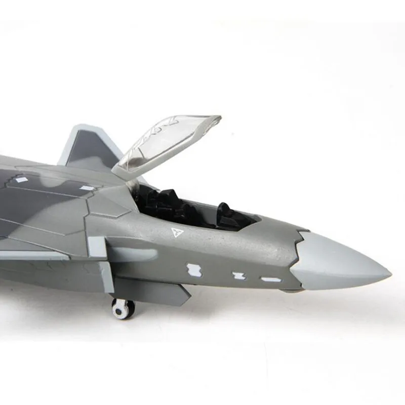 21 см 1/100 масштаб Китай ВВС J-20 парад версия истребитель самолет модели взрослых детей игрушки для демонстрации