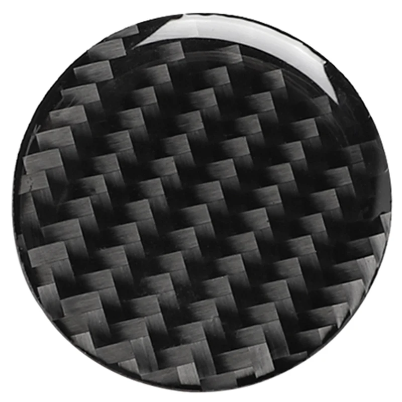 for Audi A4L/A3 Central Control Multimedia Knob Decoration Stickers Carbon Fiber 2014-2019 | Автомобили и мотоциклы