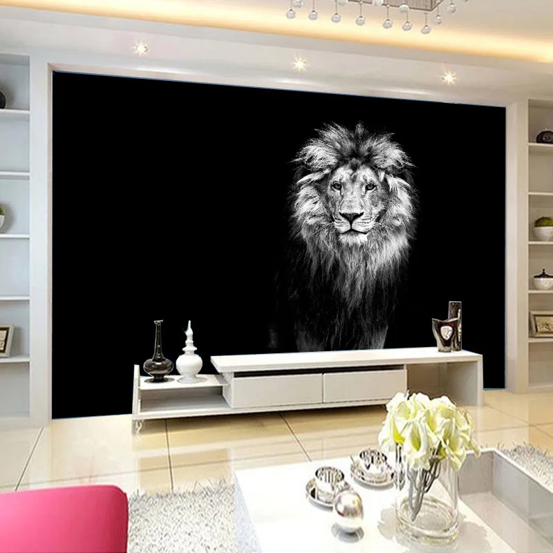 

[Self-Adhesive] 3D Lion 3177 Wall Paper mural Wall Print Decal Wall Murals