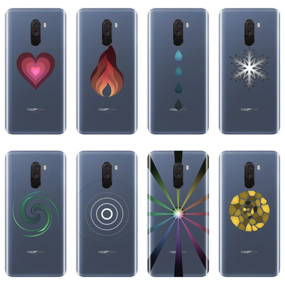 Чехол-накладка с сердечками для Pocophone F1 Xiaomi Redmi Note 6 Pro 5A Prime 5 4 4X мягкий силиконовый