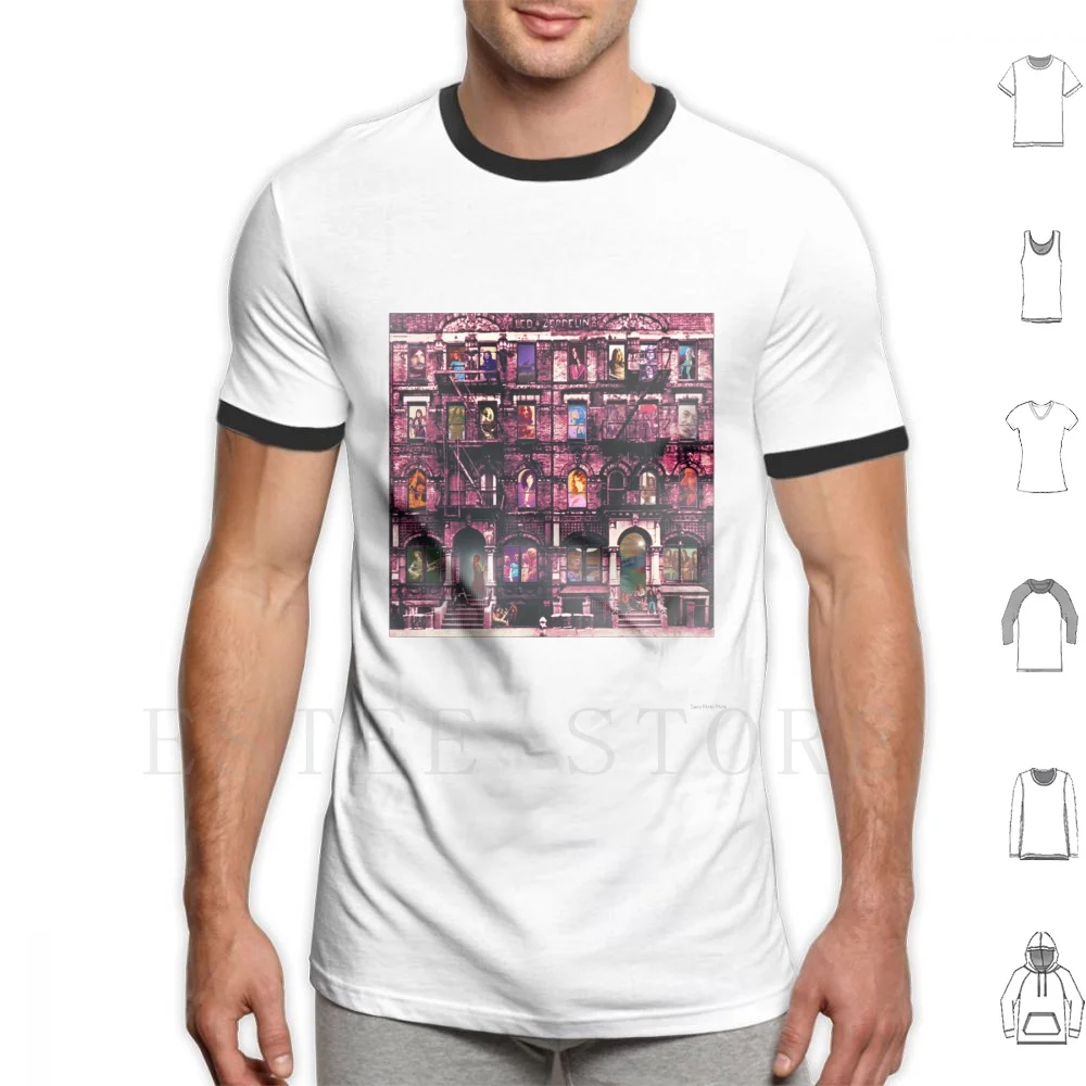 T-Shirt Graffitied Artally Print Cotton New York Page Plant Scale Graffiti Fisici