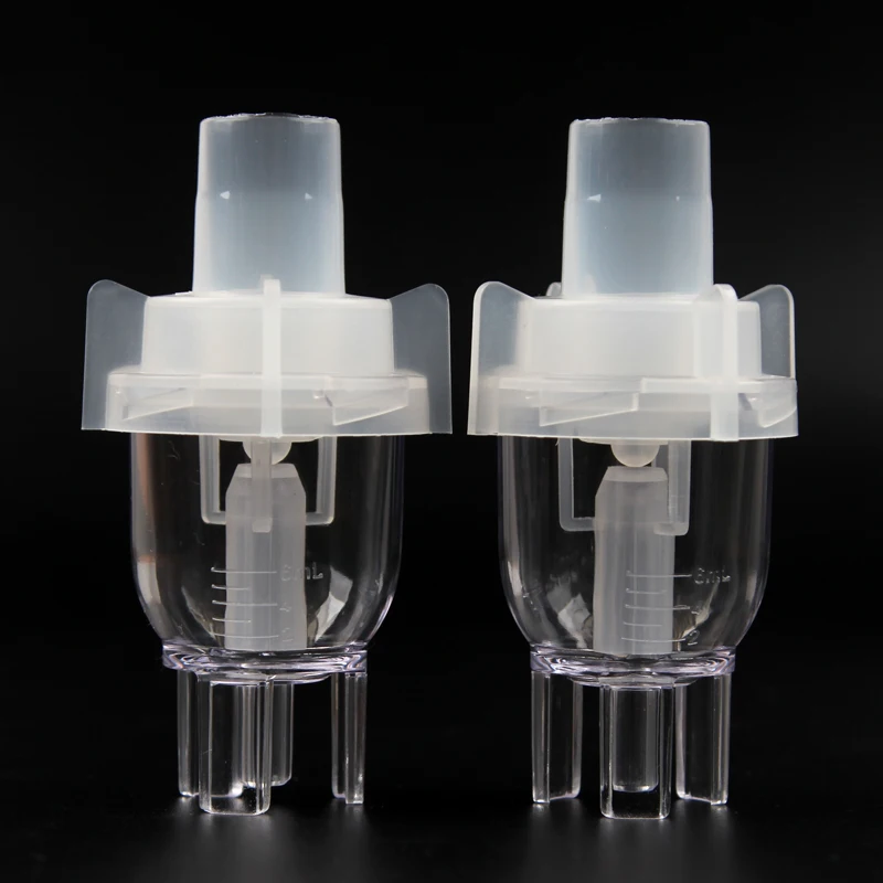 2pcs Atomizing Cup 6 мл бытовой Взрослый Детский ингалятор набор FDA инжектор Мелкодисперсный распылитель инжектор медицина чаша с компрессором Nebulizer аксессуары - Цвет: 2pcs Atomizing Cup