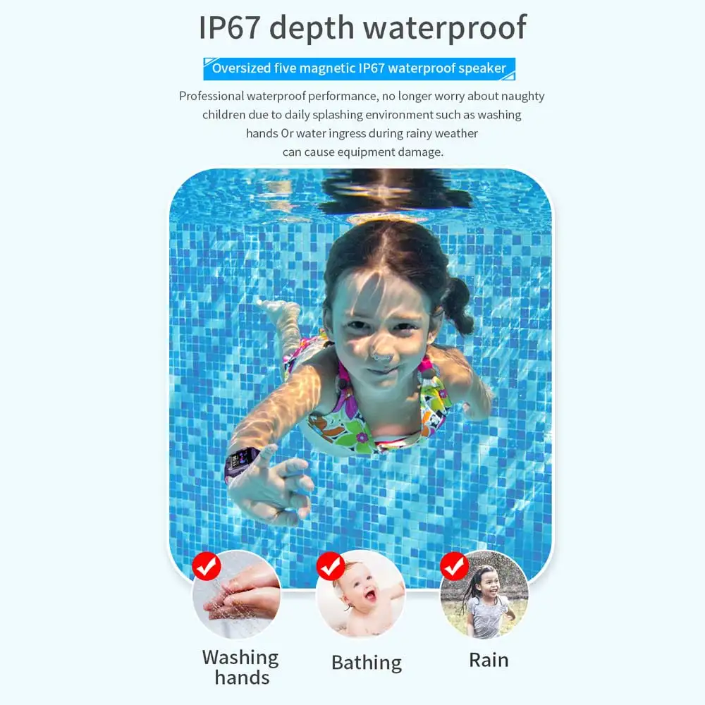 Online Reloj inteligente Original Allcall W58 para niños GPS Wifi Ip67 a prueba de agua Pantalla de 1,33 pulgadas tomar vídeo reloj inteligente para niños cámara para nadar