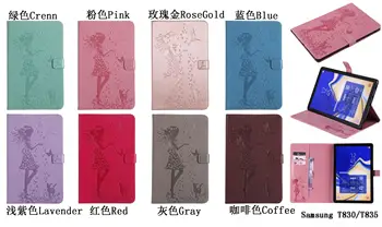

Shockproof Card Solts Flip PU Leather Case For Samsung Galaxy Tab S4 10.5 T830 T835 SM-T835 Kickstand Tablet Cover+Stylus Pen.