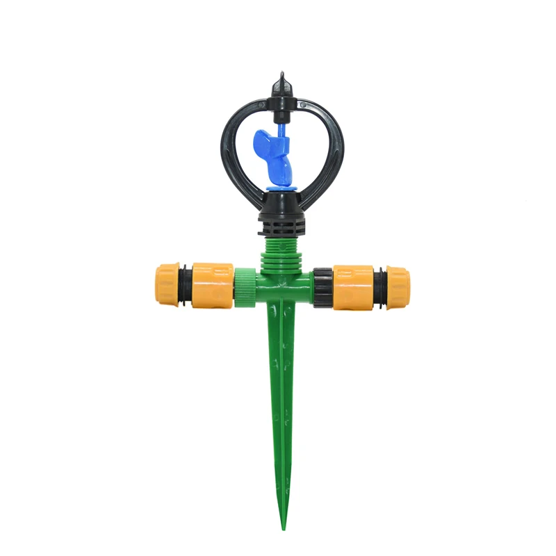 1Pcs Garden Farm Irrigation Sprinkler 360 Degrees Rotary Lawn Sprinklers Gardening Water Watering