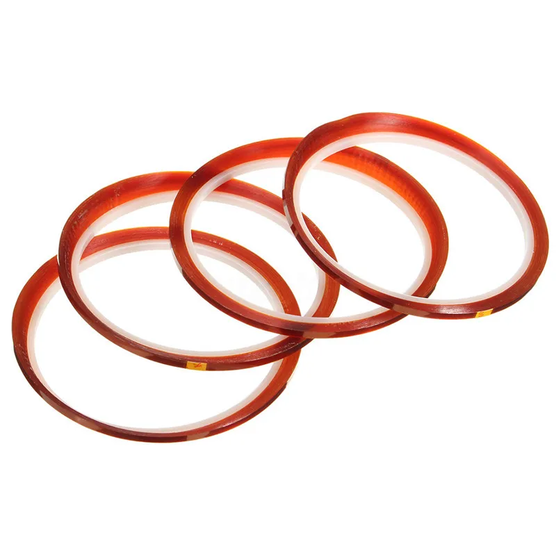 Hot XD-10 rolls 33mx3mm Heat Resistant Heat Temperature Adhesive Tape Sublimation Mug Tape,Brown color