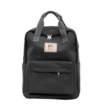 

Mochila Backpacks Women Nylon Zipper Capacity Student Backpack Travel Couple Bag For Teenage Girls Female Rucksack