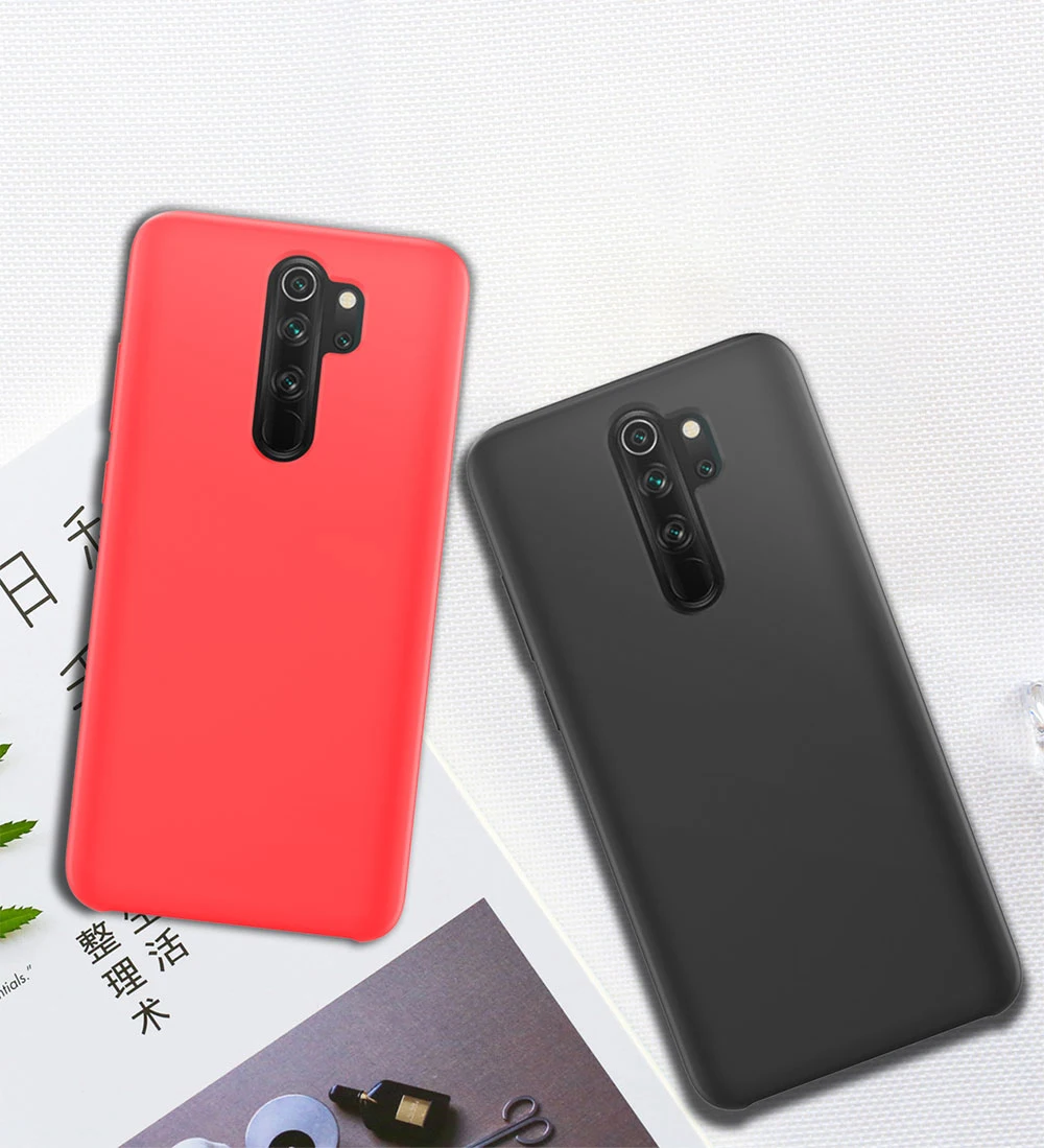 Для Redmi Note 8 Pro Чехол Мягкий Жидкий силиконовый чехол для XIAOMI Redmi 7A 6A Note 5 6 7 8 Pro глобальная версия Полный Чехол для задней панели