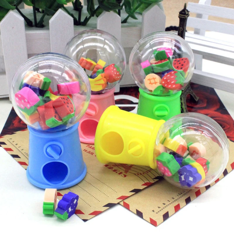 Mini Cute Eraser Creative Eraser For Kids Gift Stationery Student Supplies pencil eraser,eraser pen,retractable eraser,kneadable eraser,eraser refillable pen,biscuit eraser,plasticine eraser