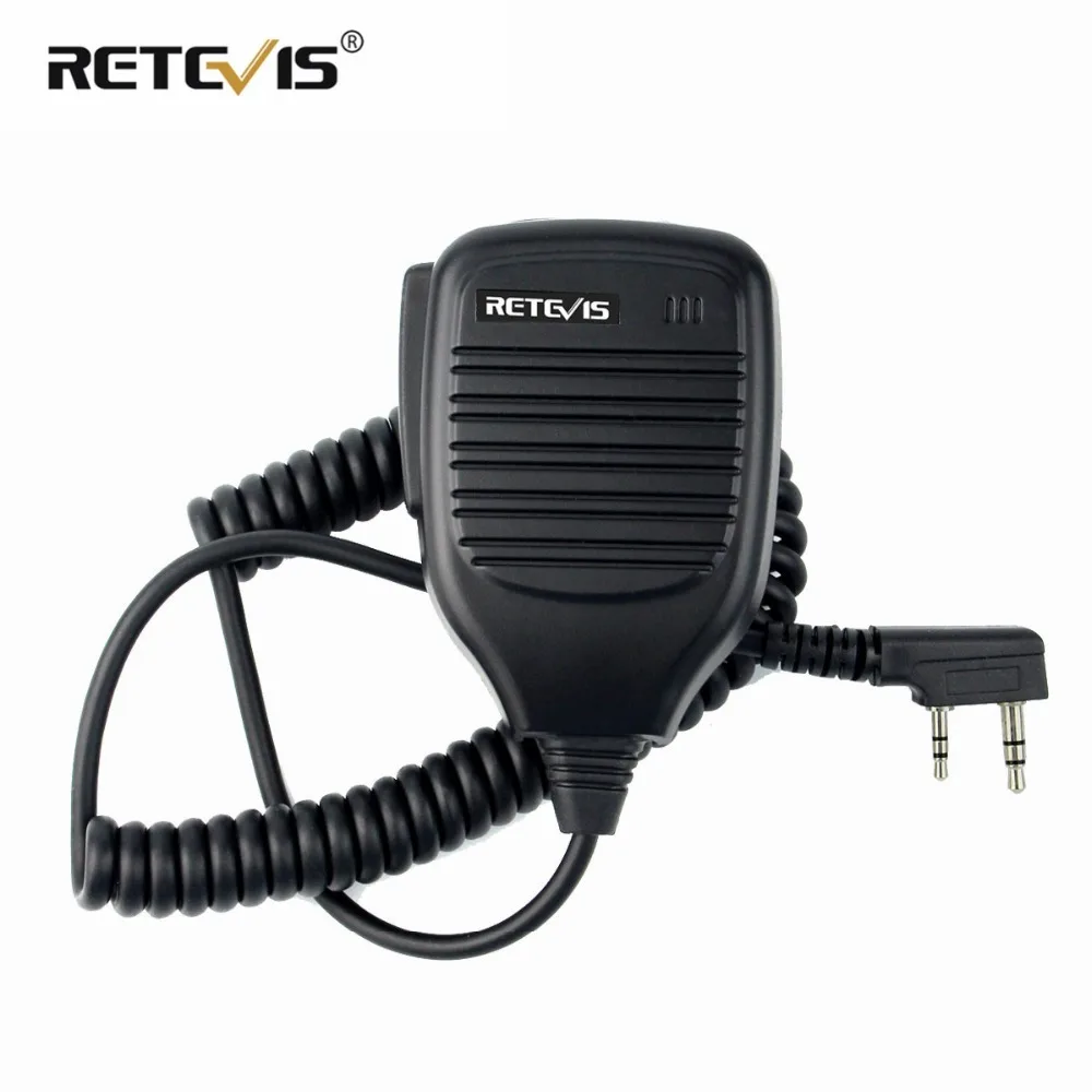 Get This Microphone Mic-Accessories Kenwood Speaker Walkie-Talkie PTT Retevis Handheld Baofeng uv-5r jaWQMAKW