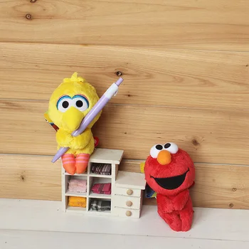 

10 pcs Sesame Street Plush Doll Toys Sesame Street Elmo Ernie Bert Figures Hug Series Plush Doll Birthday Gift Toys 10-20 cm
