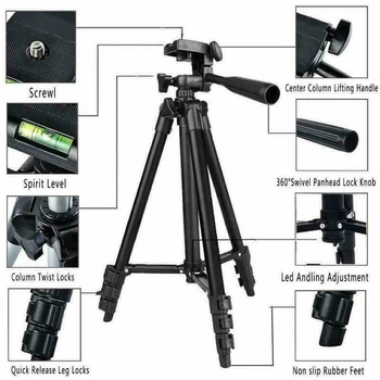 

Tripod for Phone With Remote Control Holder Stand Tripod for And Camera Smartphone Tripods Professional Camera Tripod