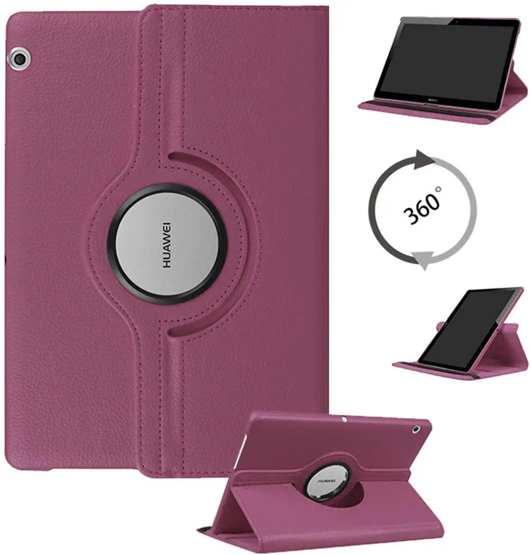 360 градусов вращающийся чехол для Huawei MediaPad T3 10 Smart Cover AGS W09 L09 L03 9 6 &quotпланшетный ПК