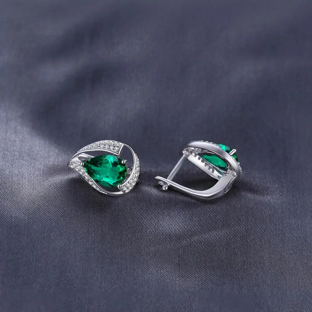Orecchini in argento sterling 925, orecchini a forma di fiore
