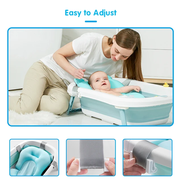 Siege De Bain De Securite Pour Bebe Lit A Coussin D Air Matelas De Baignoire Antiderapant Pour Nouveau Ne Aliexpress