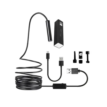 

2M 7mm Wifi Endoscope 8mm 1200P 2MP HD Endoscope Waterproof Borescope Inspection Camera for Android IOS Phones and Tablet PC (Ha