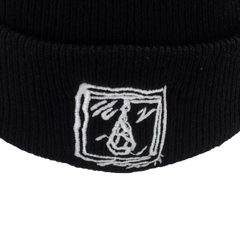 Вышивка Lil Peep beanie cap xxxtentacion Мужская и wo мужская вязаная шапка для зимы в стиле хип-хоп шапочки модная Лыжная шапка