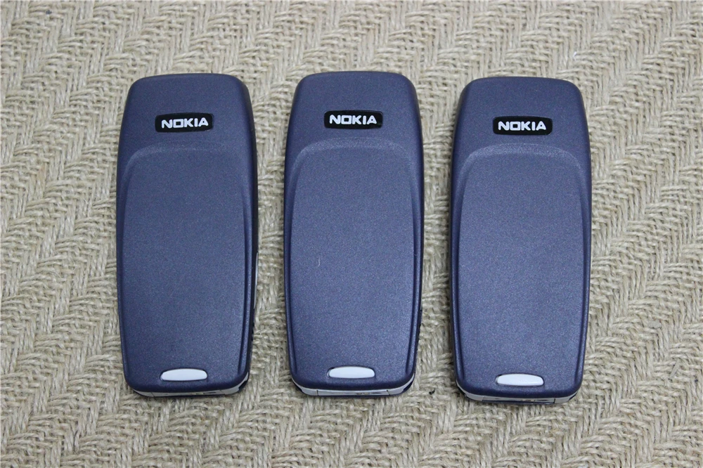 3310 Оригинальный разблокированный Восстановленный сотовый телефон Nokia 2G GSM с