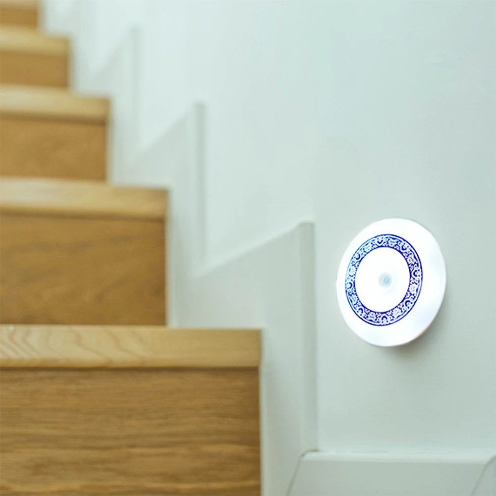 Night Light Closet Body Induction Led Corridor Magnetic Wardrobe Portable USB Charging Wall Home Decor Cabinet Auto Sensor