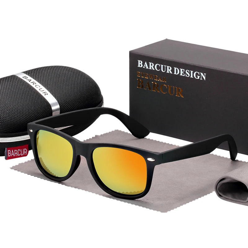 BARCUR ретро мужские солнцезащитные очки винтажные модные классические Брендовые женские солнцезащитные очки унисекс UV400