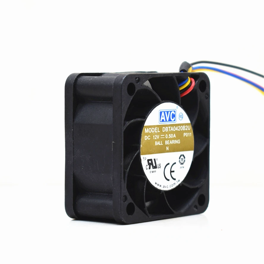 para o Servidor 40x40x20 mm 40 mm 15000rpm Dbta0420b2u cc 12v 0.5a 4pin Pwm fã - Imagem 3
