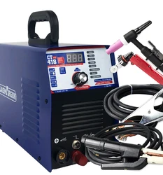 Plasmargon – machine à souder à arc 4 en 1, découpeur Plasma ct418p, machine à souder à impulsion MMA TIG, pour usage domestique, fait à la main, pour la réparation de voitures 