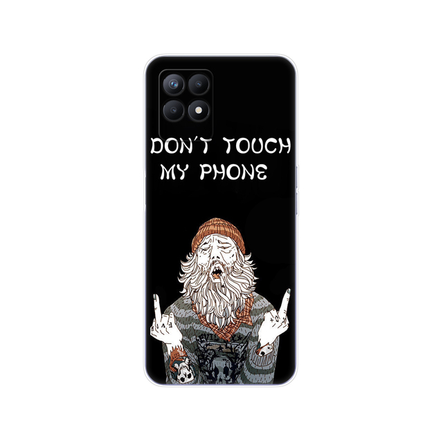 Realme 8i Case 6.6inch Silicon Back Cover For OPPO Realme8i Soft Case RMX3151 Phone Case bumper Funda TPU Coque Capa Etui